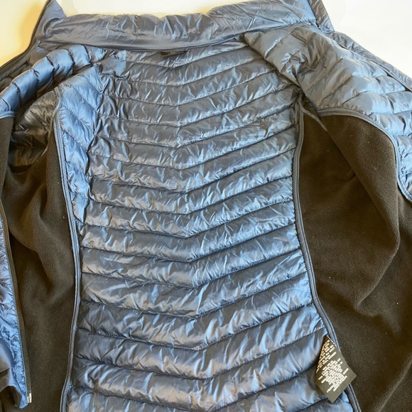 New 32 Degrees Blue Nylon Black Polyester Down Puffer size XL - Picture 11 of 12